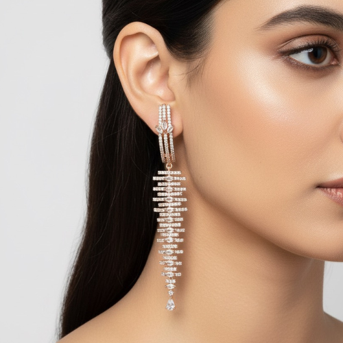 Long Drop Earrings