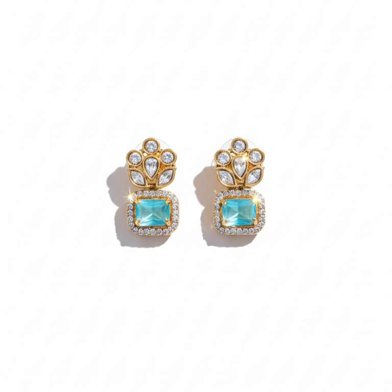 Emerald Heirloom Premium Zircon Necklace Set